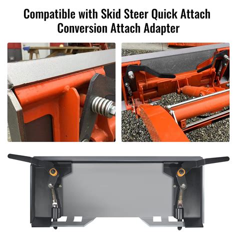 heavy huty universal skid steer playe|Heavy Duty Skid Steer Universal Mount with Back Plate.